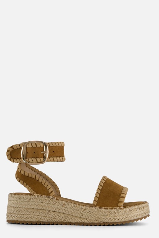 Cellini Espadrilles bruin Textiel