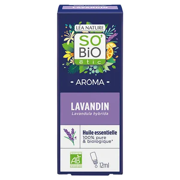 Óleo Essencial de Lavanda Orgânica So'Bio Étic 12ml