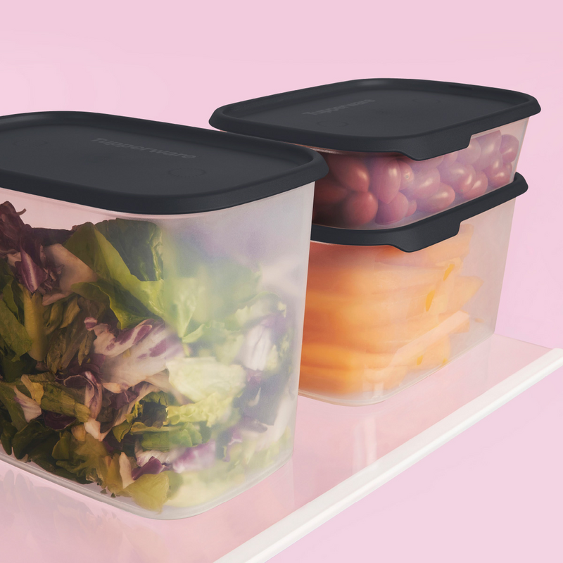 One Touch Fresh® 4,4 l Stapelbarer Vorratsbehälter für Nudelnester, kurze Nudeln, Cornflakes und vieles mehr