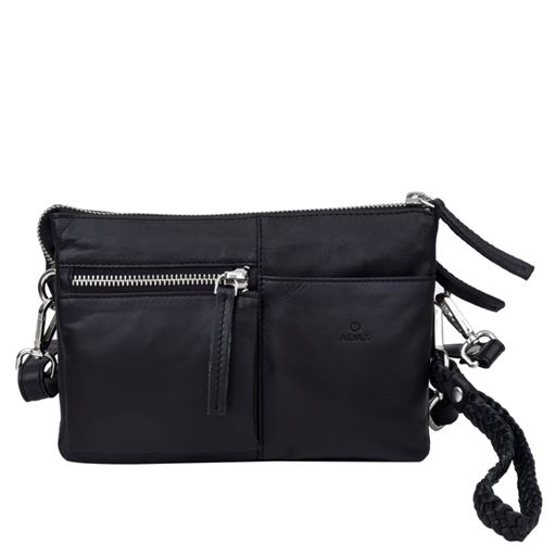 Adax Oxana Amalfi Combi Clutch, Sort