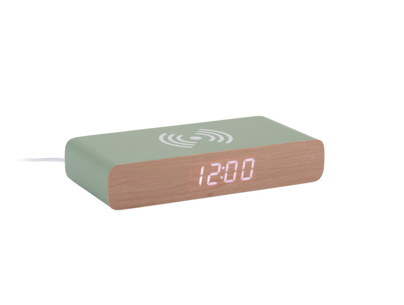 Alarm Clock Retro Flat LED KA6039OR Bright orange