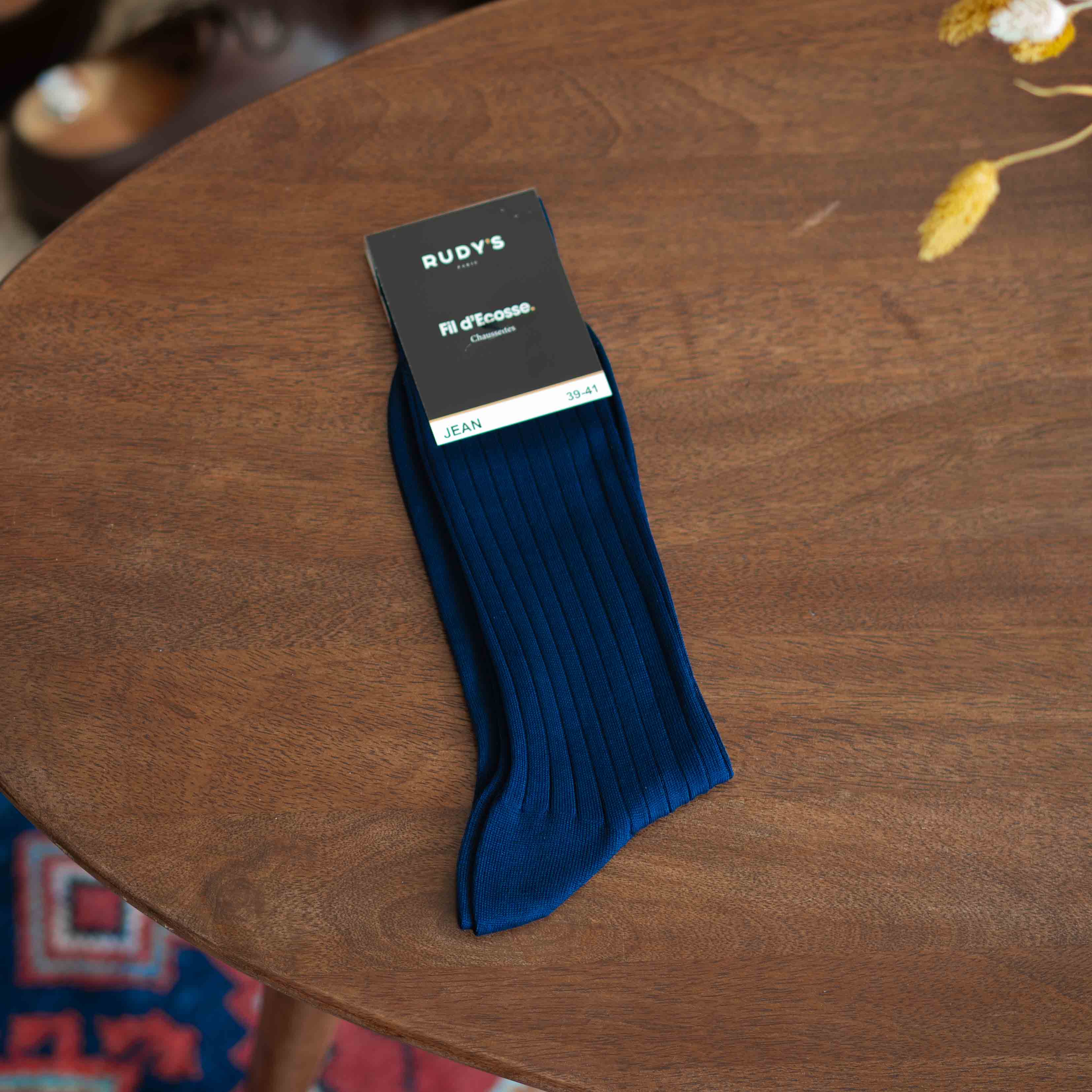 Chaussettes Fil D'Ecosse Jean-Chaussettes fil d'Ecosse
