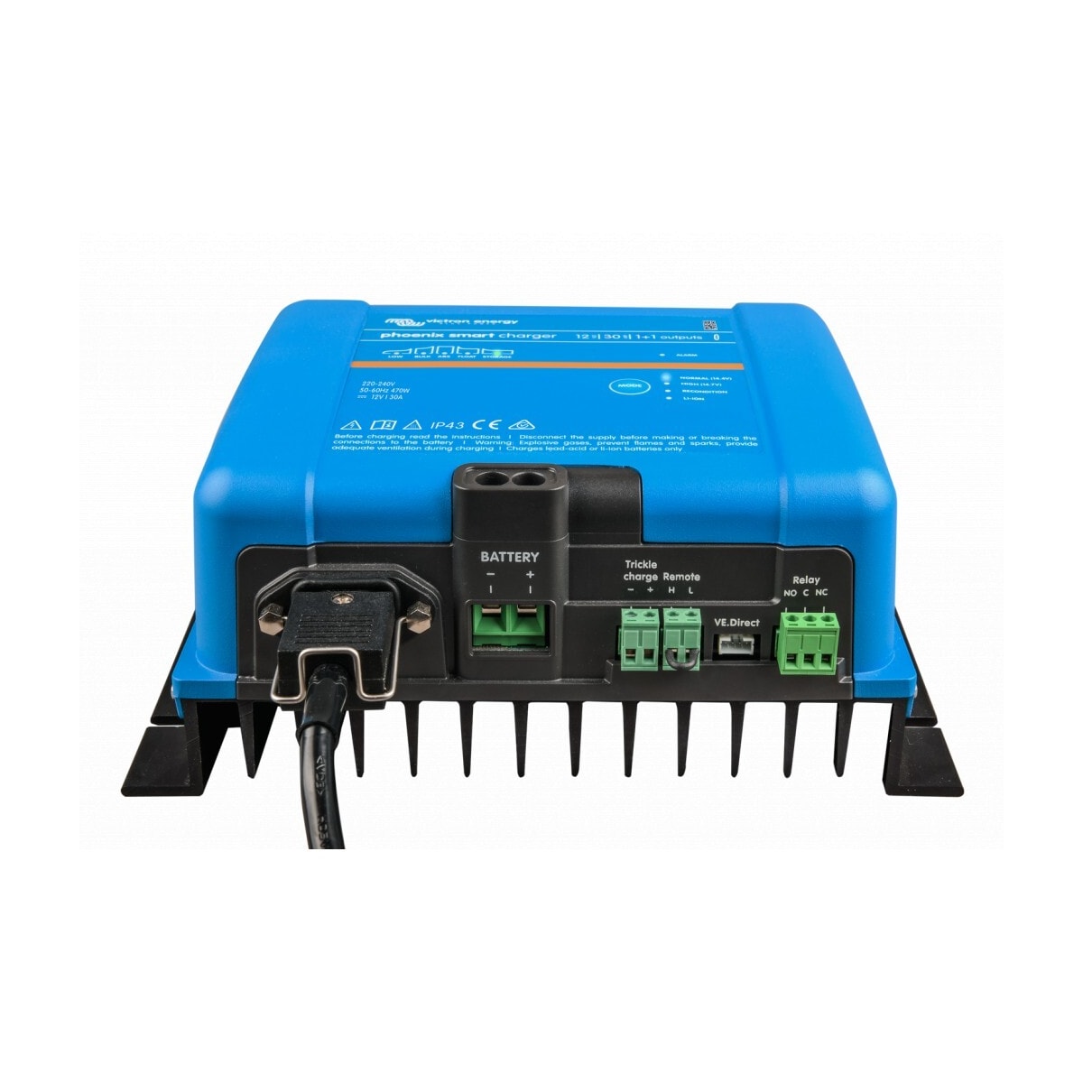 VICTRON Phoenix Smart IP43 Batterilader 12V 30A 1+1 kanaler