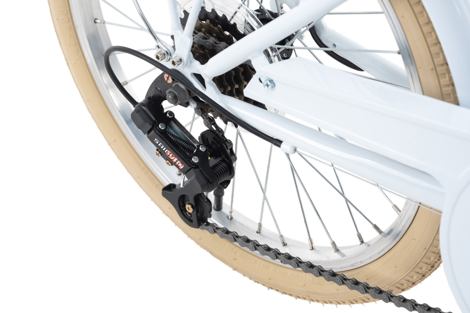 KS Cycling Kinderfahrrad BALLOON 20'' - weiß - 34 cm Rahmenhöhe