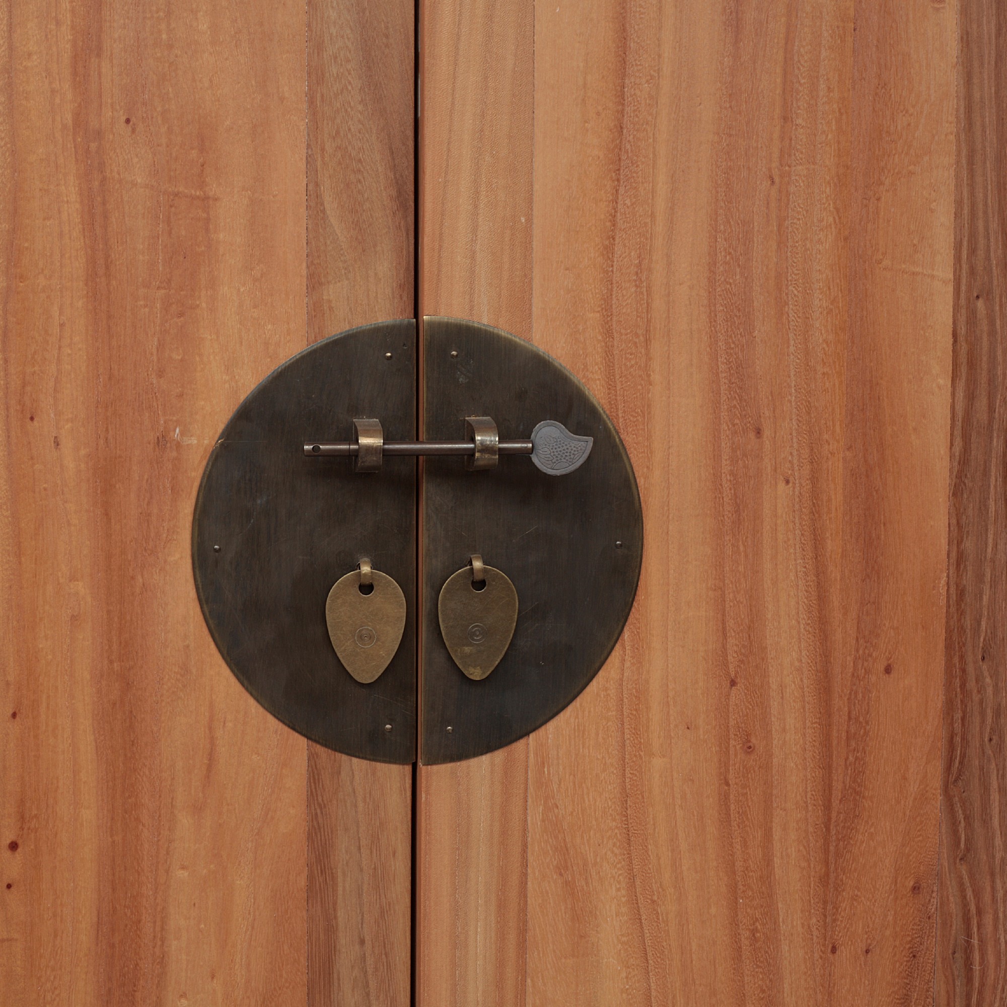 Schrank mit 2 Türen, natur, H 180 cm, B 62 cm, T 42 cm von fischer's lagerhaus