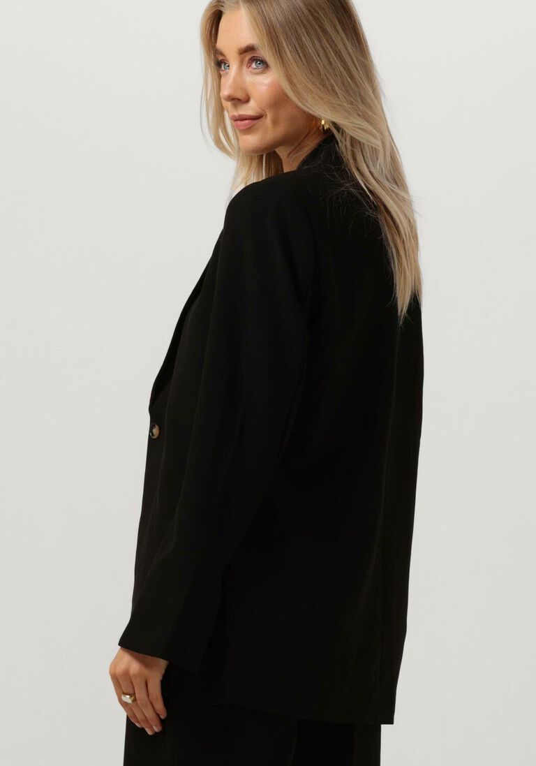 MSCH COPENHAGEN zwarte msch copenhagen blazer mschbarbine slit blazer