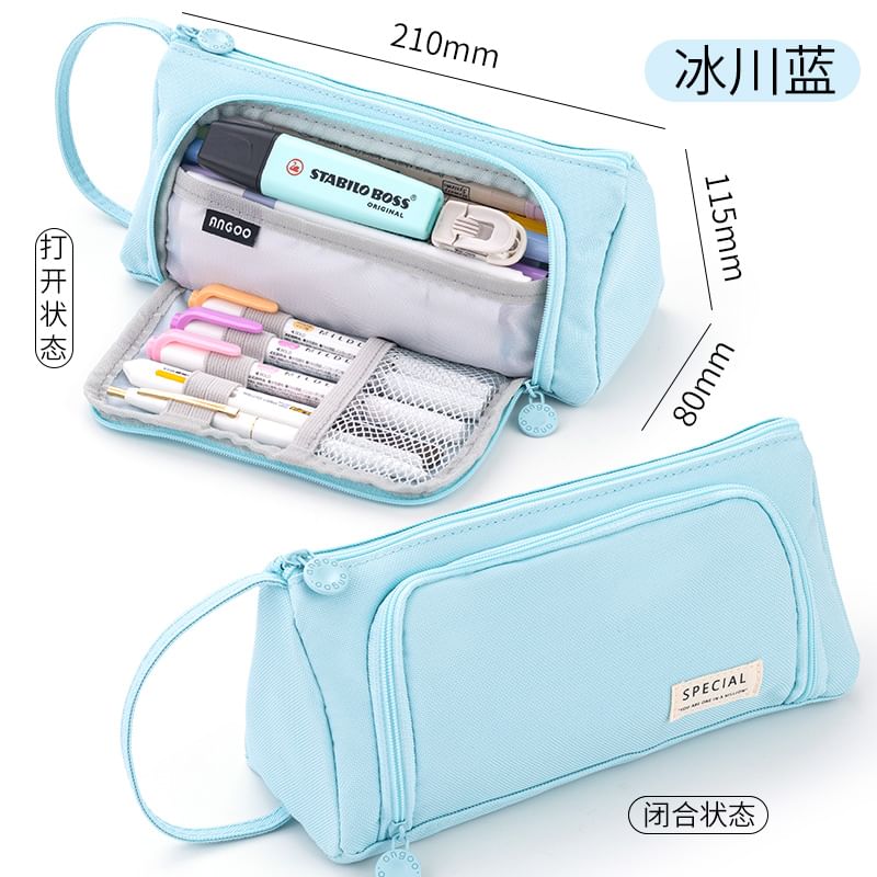 Chiseoul - Etui van effen canvas