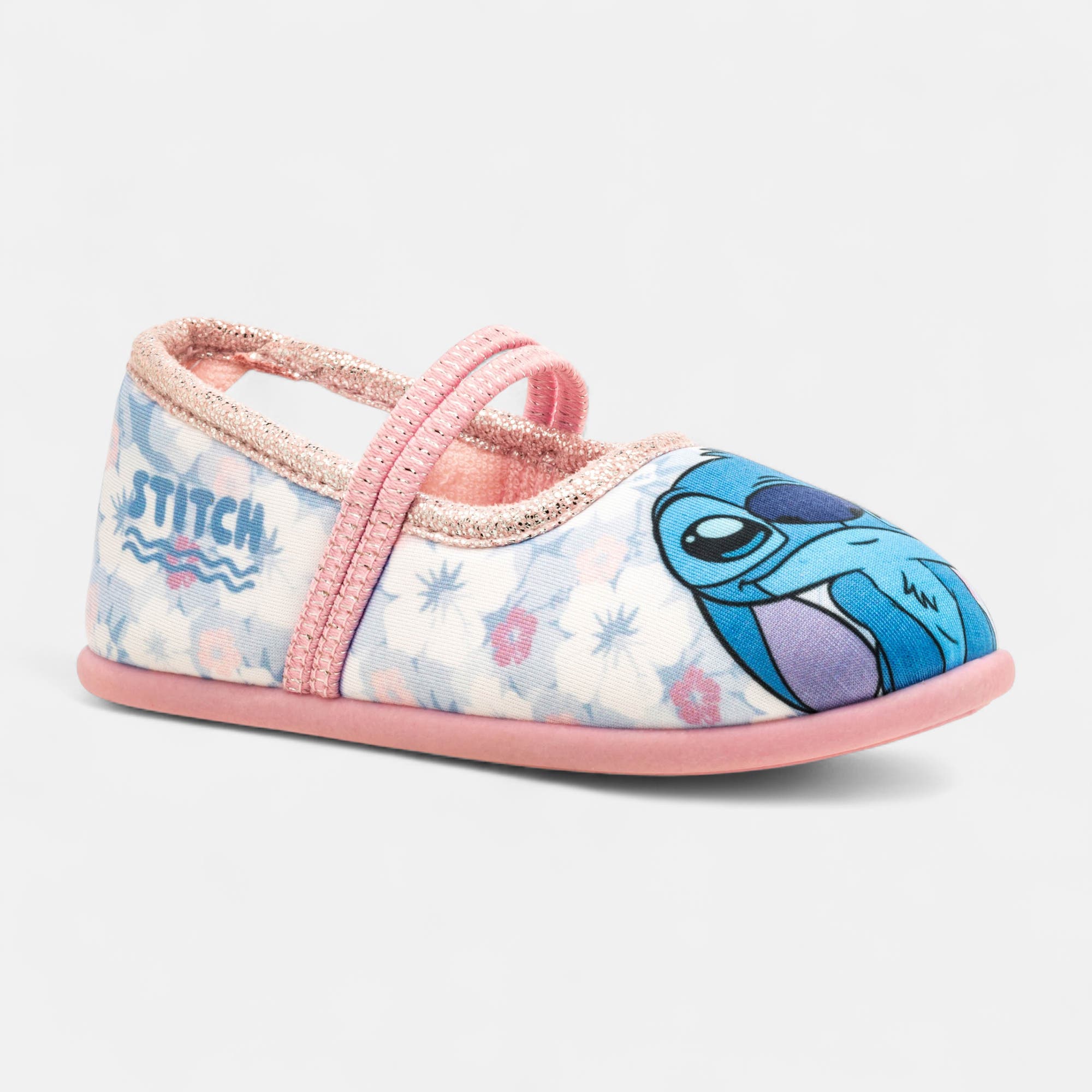 Chaussons ballerines Fille rose