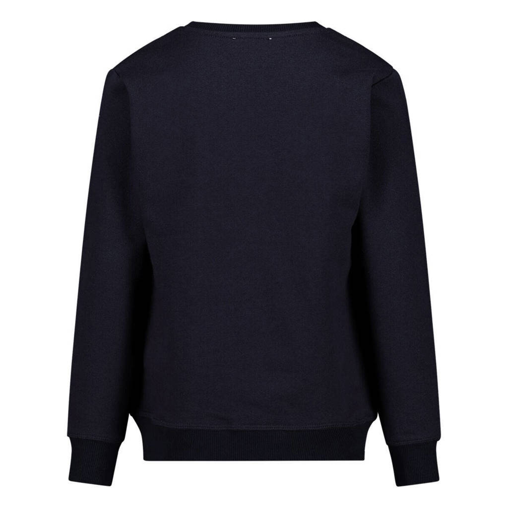 ESPRIT sweater + T-shirt donkerblauw/rood