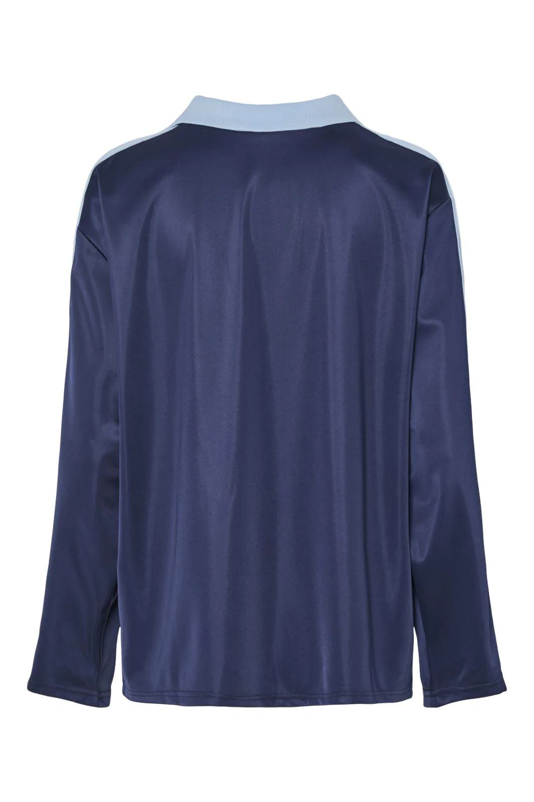 Pieces Pcgrace Ls Polo Shirt Fsy 4756341 maritime blue cashmere blue stripe