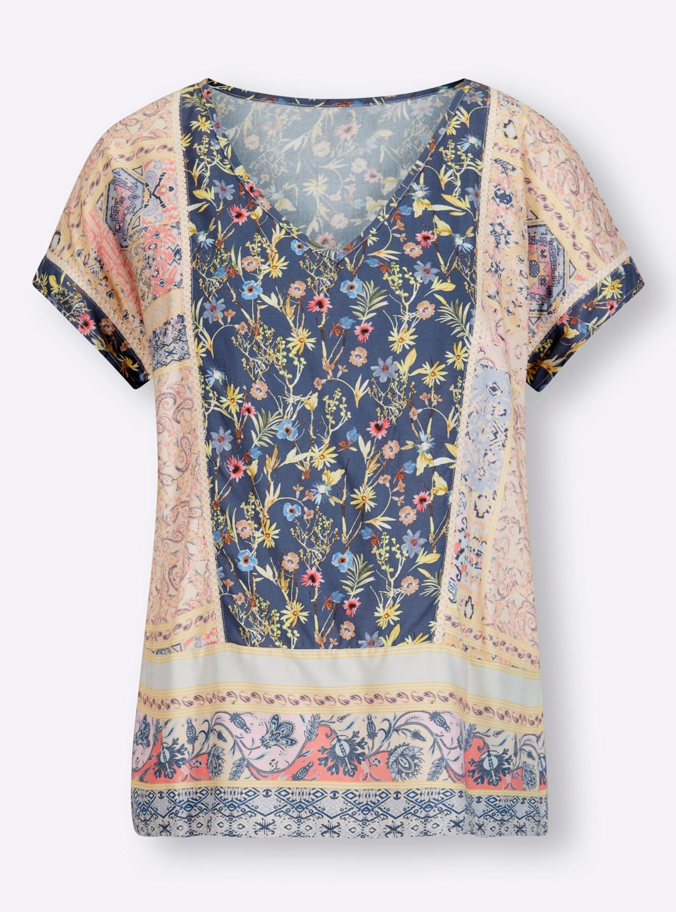 heine Druckbluse