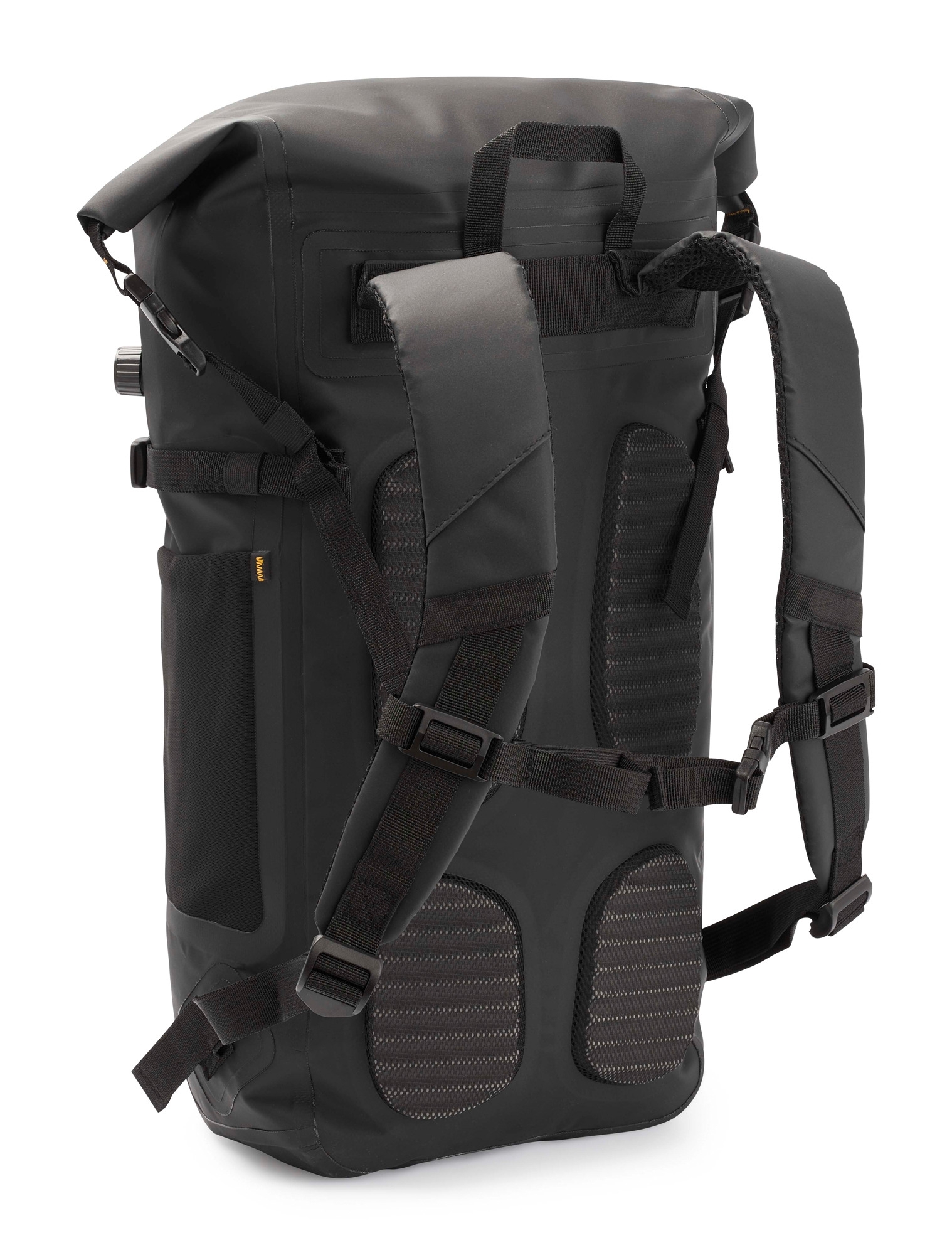 Rebel Outdoor Rucksack mit Rolltop-Verschluss 25 Liter schwarz