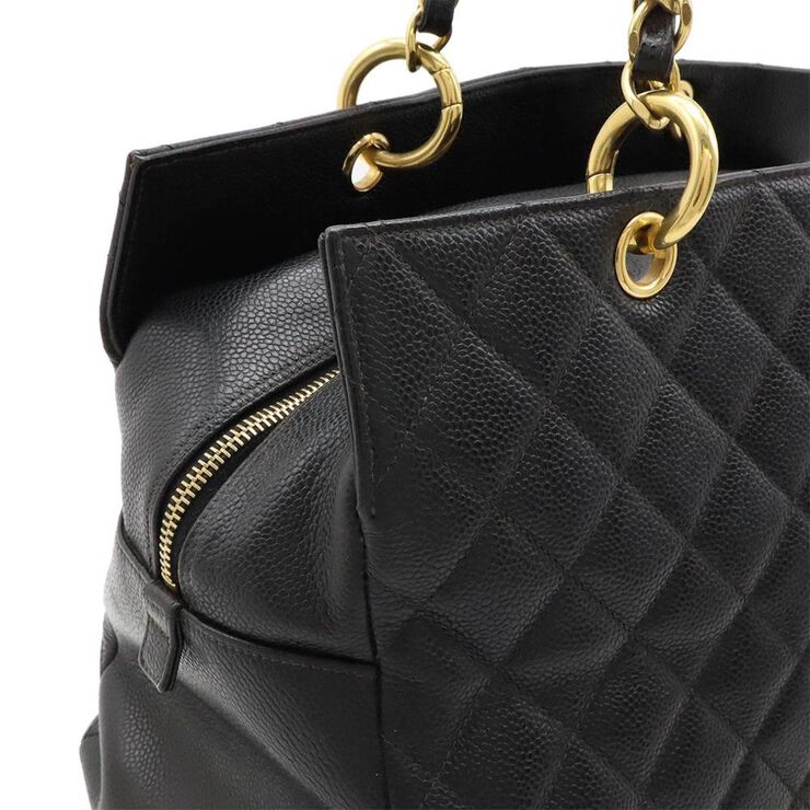 Chanel Vintage Chanel Shoulder Bag Black