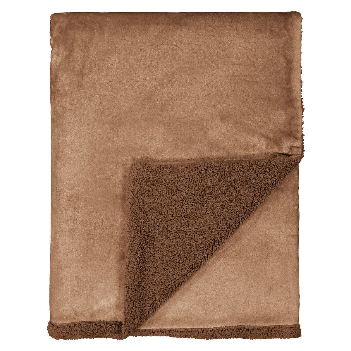 LA REDOUTE INTERIORS<br>Manta de lã Sherpa Maxine