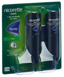 NICORETTE Mint Spray, 2 x 150 Dosen