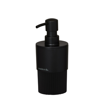 Sealskin Zeepdispenser Brave zwart 280 ml vrijstaand
