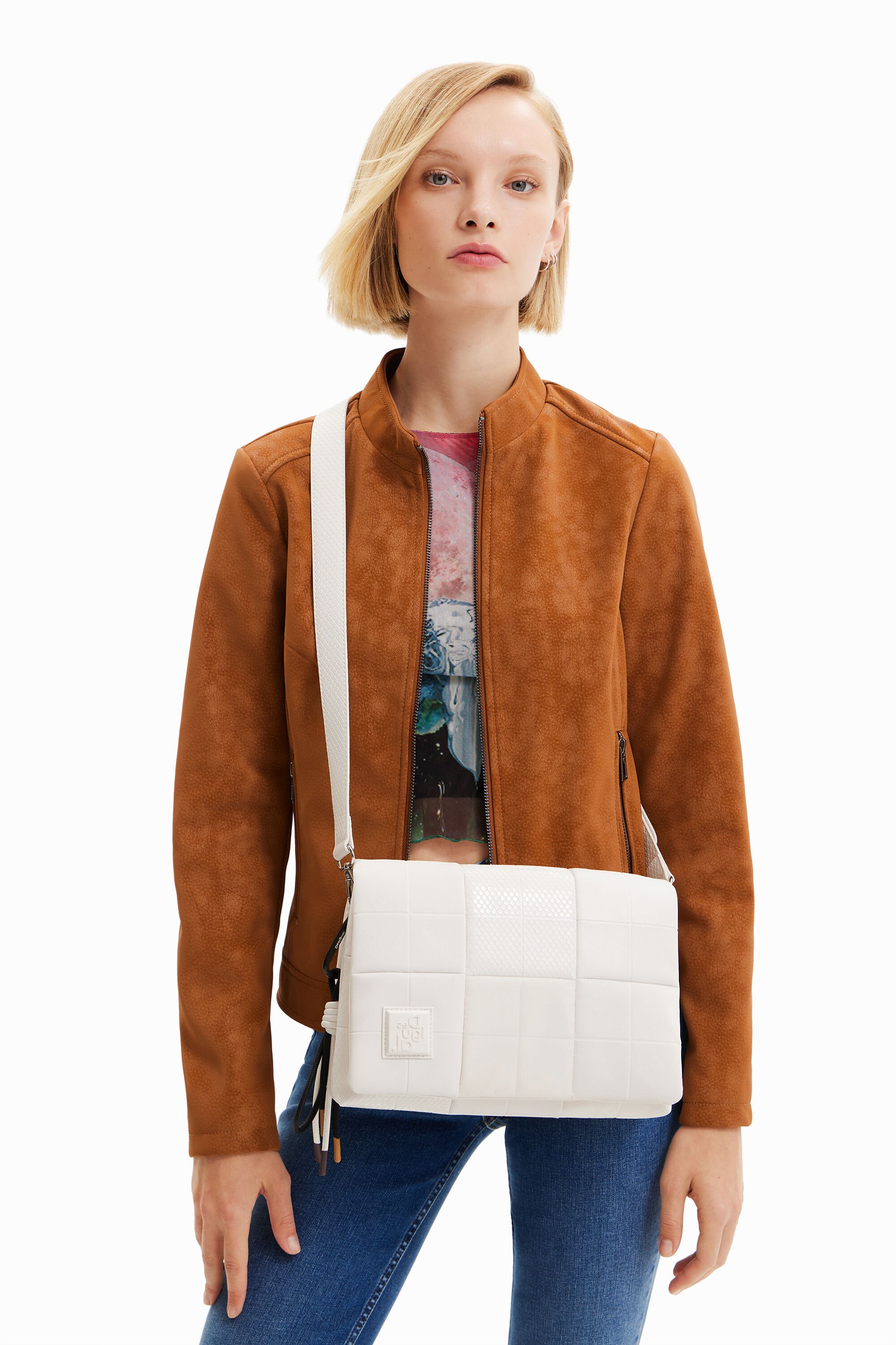 Sac à bandoulière moyen patchwork