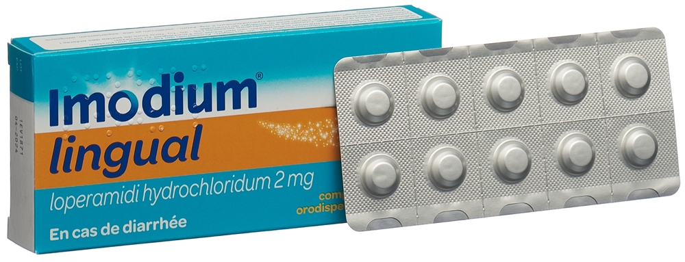 IMODIUM lingual Schmelztabl 2 mg Blist 20 Stk