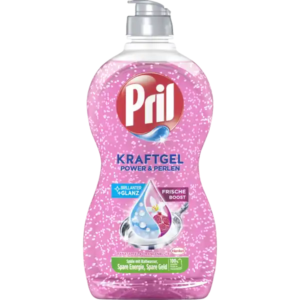 Kraftgel Power & Perlen Handspülmittel Granatapfel & Orangenblüte