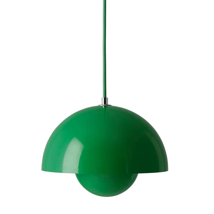 &Tradition - FlowerPot Pendelleuchte VP1, signalgrün