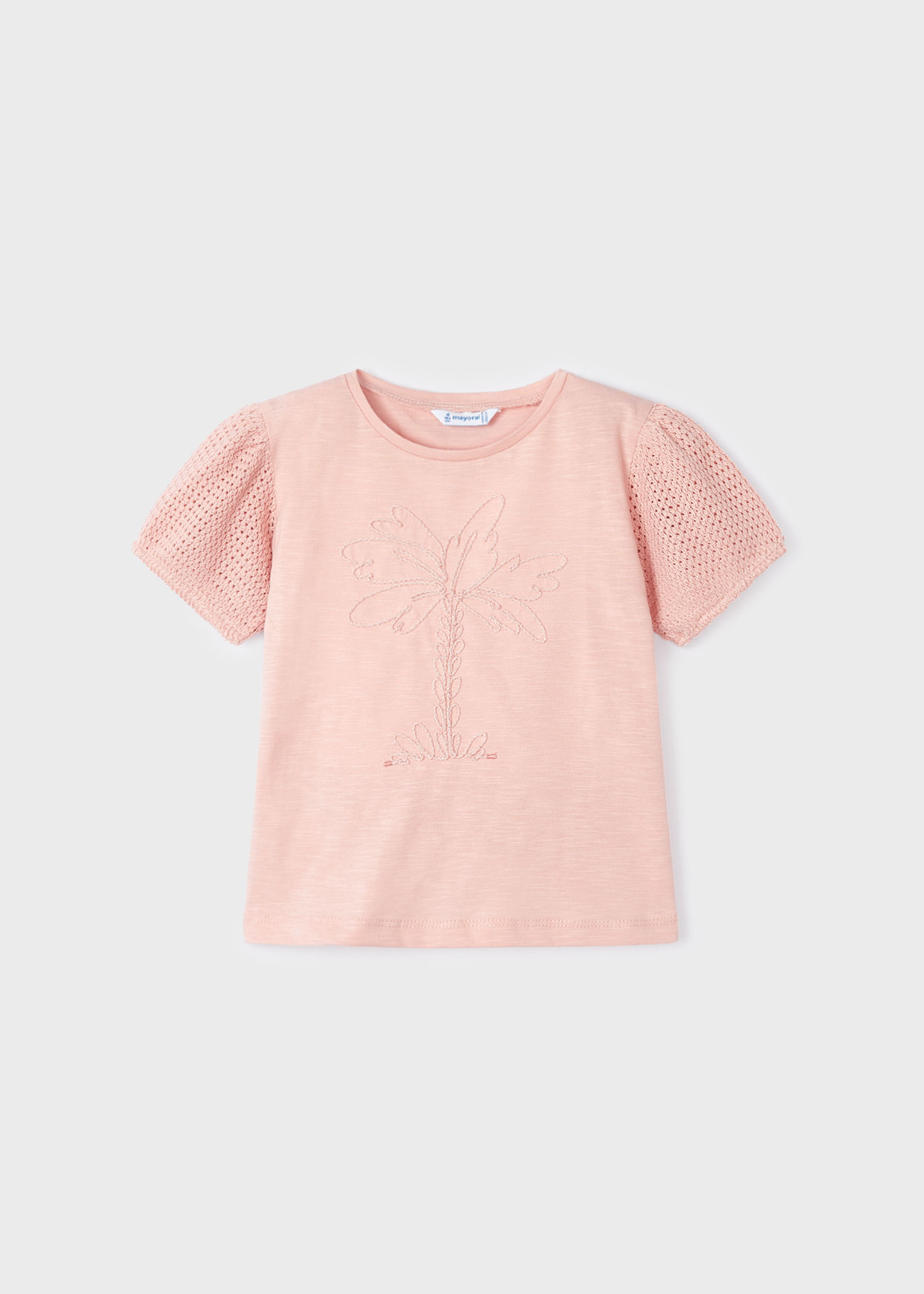 Camiseta feminina Better Cotton combinada