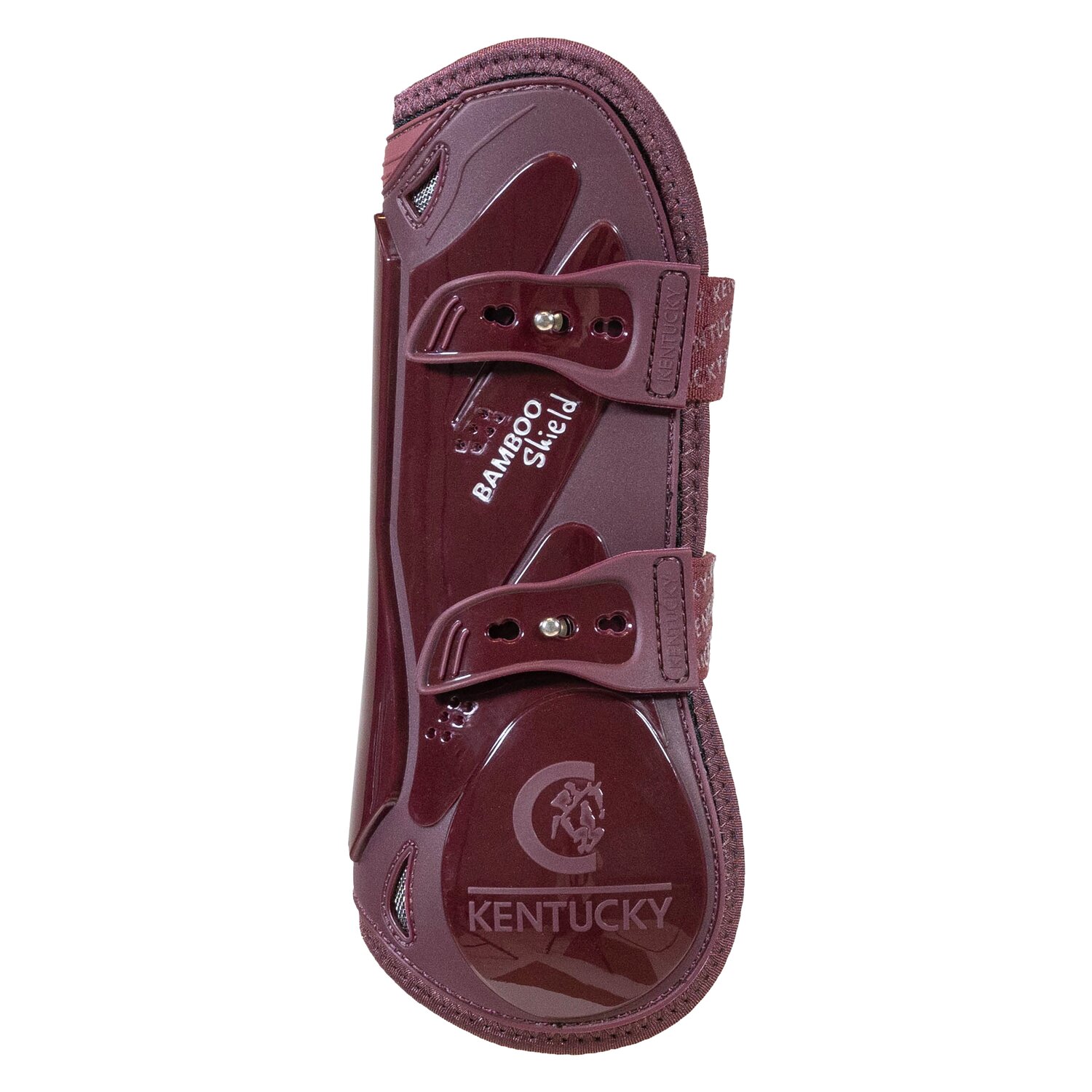 KENTUCKY Springgamaschen Bamboo Shield, für Vorderbeine - bordeaux