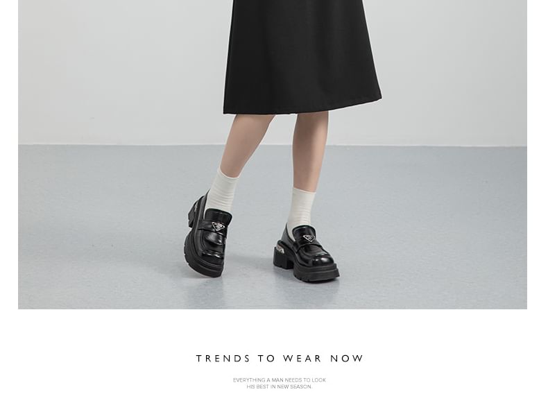 Magimomo - Hoge taille effen midi A-lijn rok
