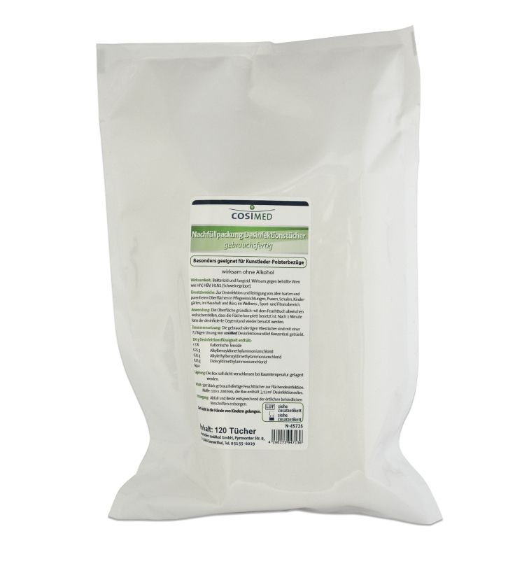 cosiMed® Feuchte Desinfektionstücher, Nachfüllpackung