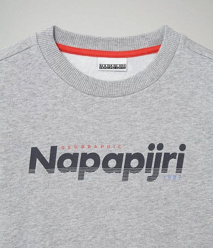 Napapijri Baloy Casual Sweater Jongens Midden grijs