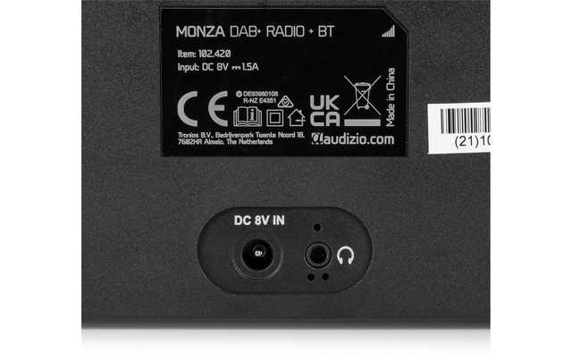 AUDIZIO Digitalradio (DAB+) »Monza« ( Digitalradio (DAB+) | FM-Tuner 50 W)