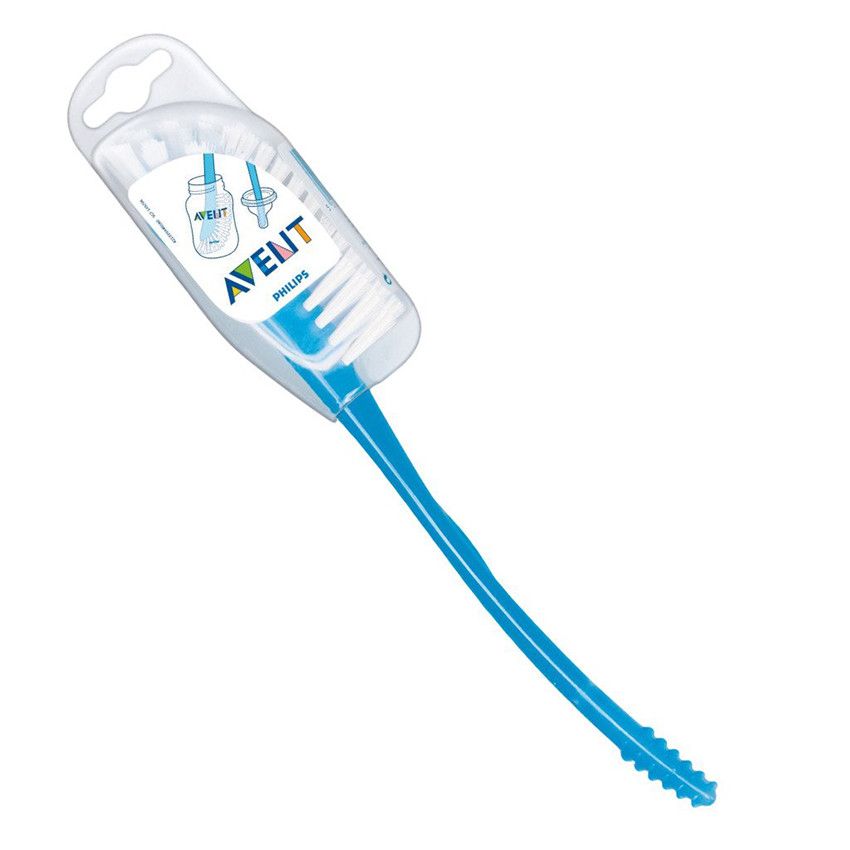 Goupillon pour biberons et tétines - Bleu - Bleu
