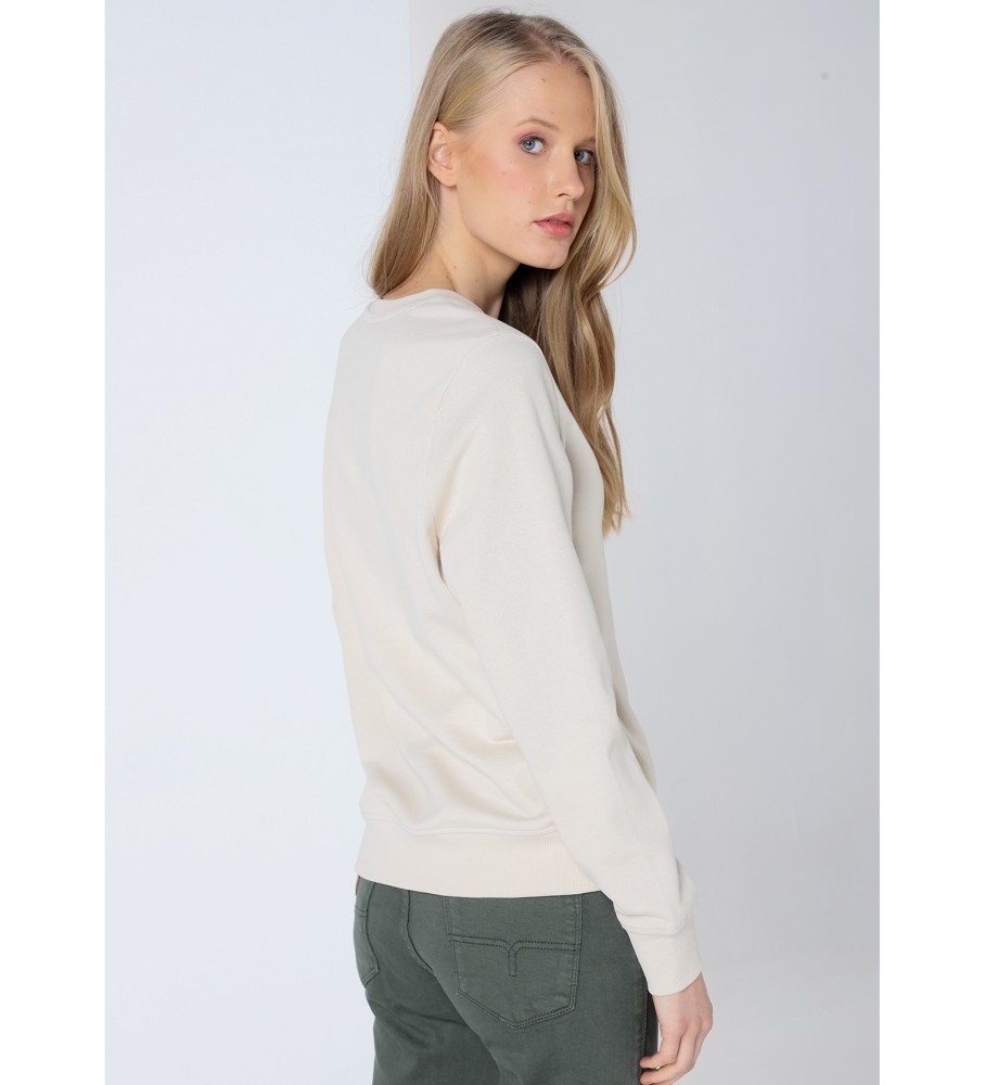 Moletom Lois com estampa Puff off-white