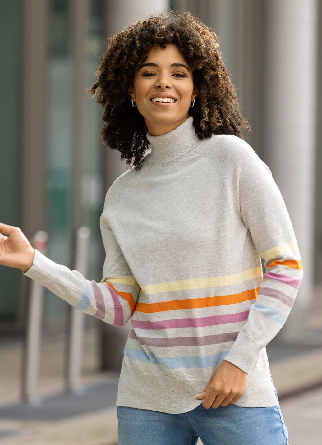 Pullover mit Ringeln