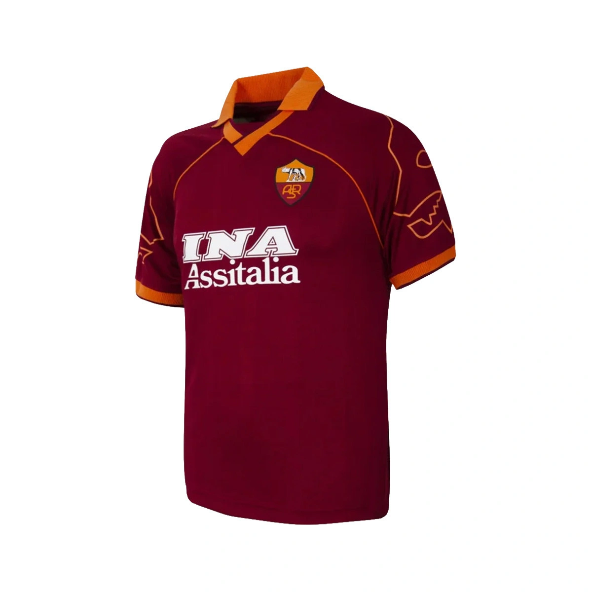 T-Shirt COPA As Roma 1999 - 00 Retro