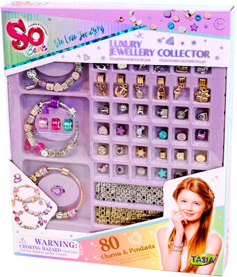 So Beads Smykkesett Armbånd 80 Deler