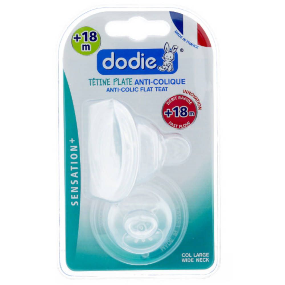 dodie® Anti-Kolik Flaschensauger Sensation+ 18+ Monate