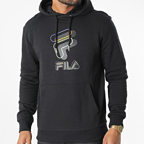 Sweat Capuche Bever FAM0186 Noir