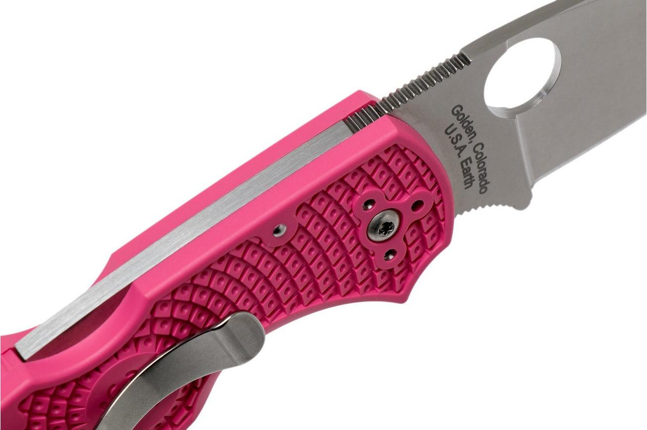 Spyderco Native 5 C41PPN5 Pink Heals zakmes
