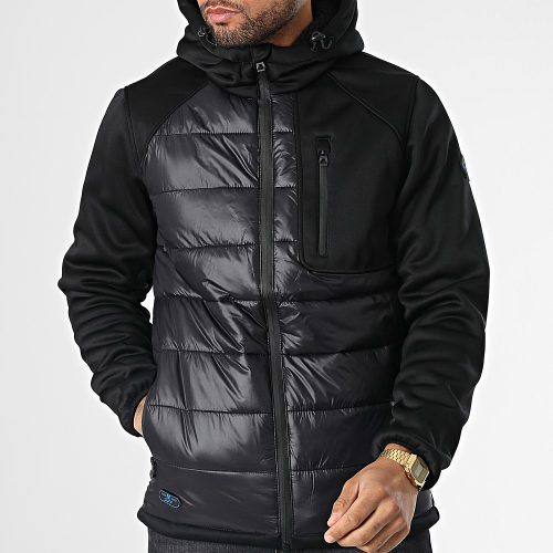 Veste Zippée Capuche Limelight Noir