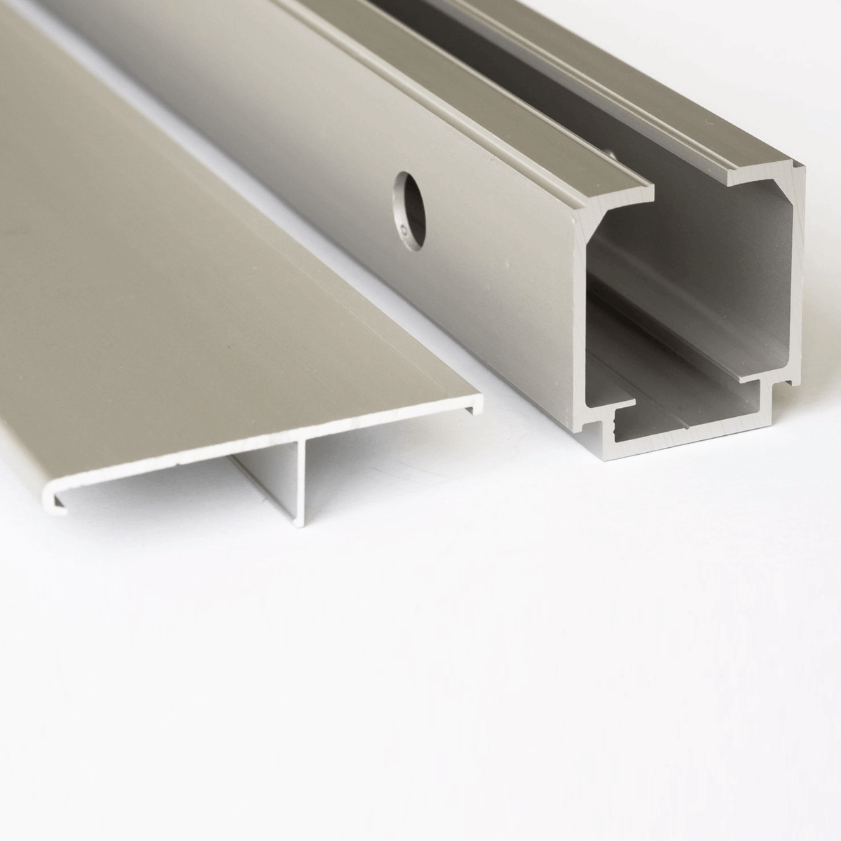 Houten schuifdeur, wit, 775x2035, binnendeur, houten deur, schuifdeursysteem - verzonken handgreep
