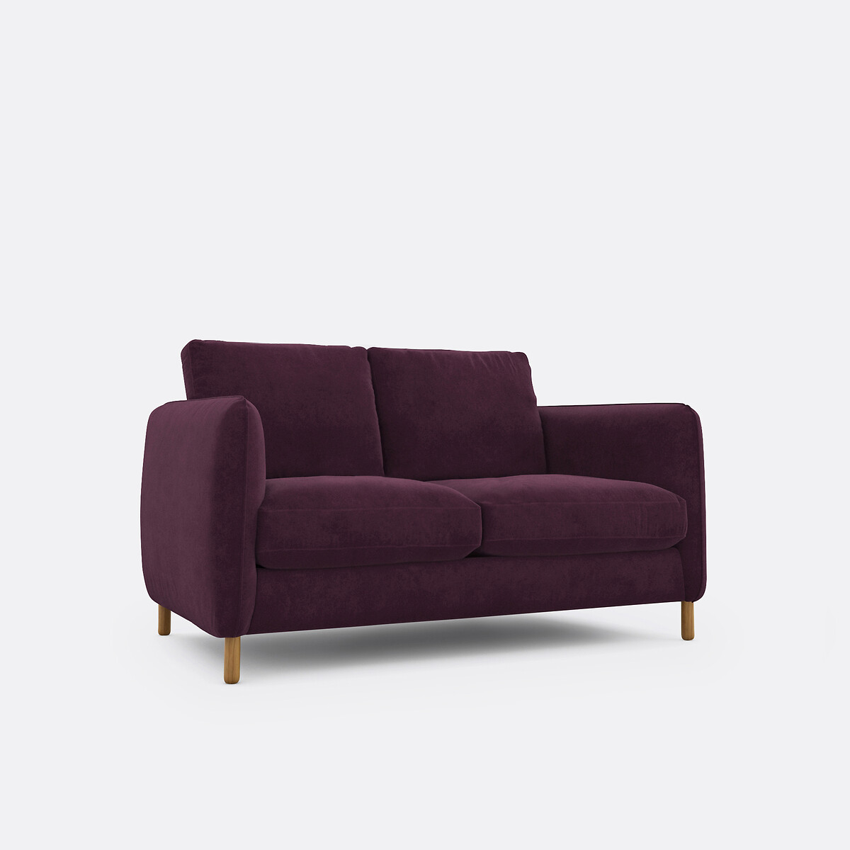 LA REDOUTE INTERIEURS<br>Sofá conversível em veludo, 2 lugares, Loméo
