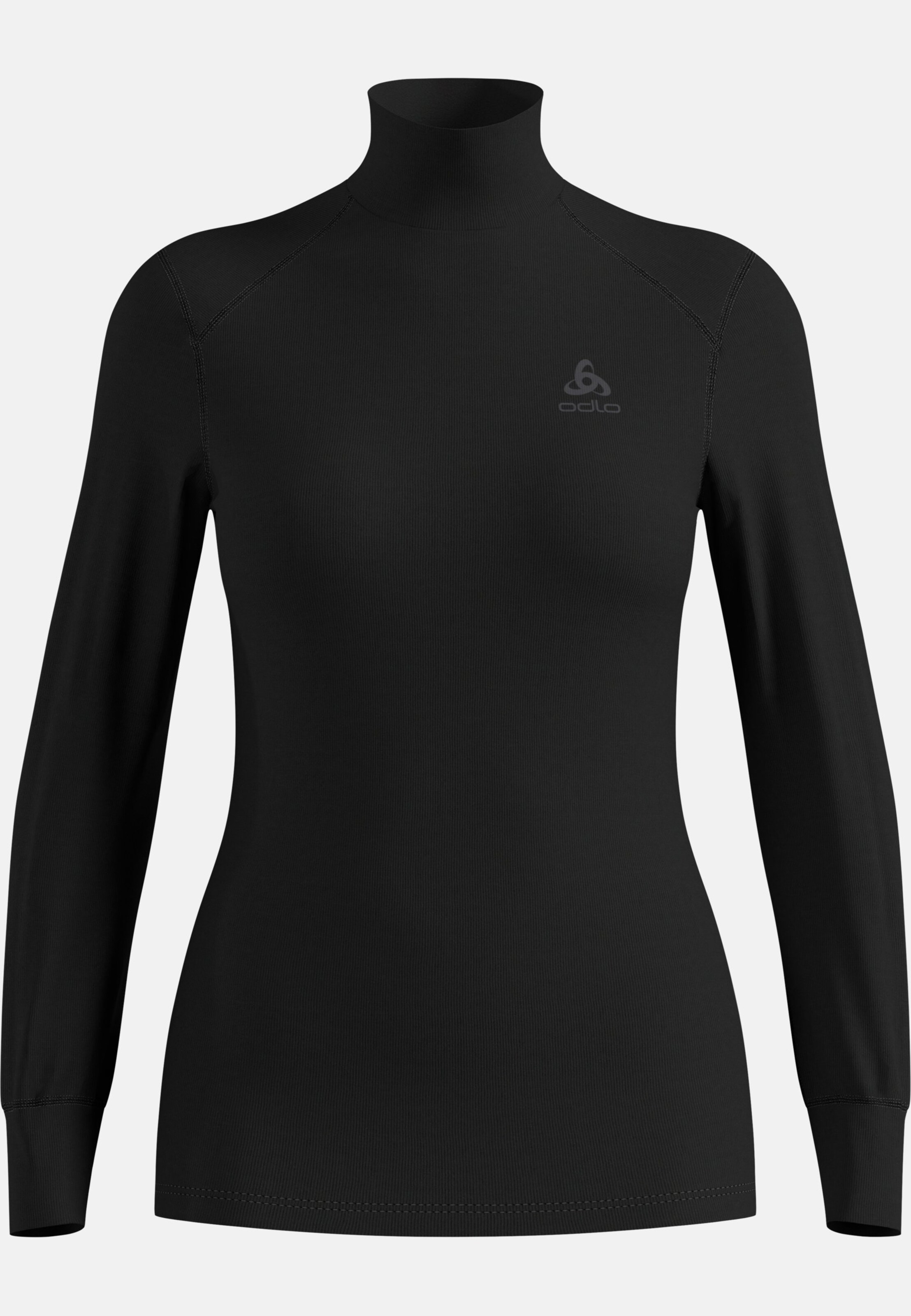 Active Warm Base Layer mit Rollkragen in black