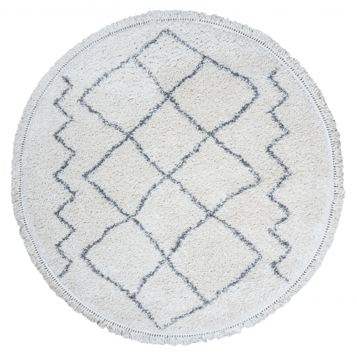 Vloerkleed Marrakesh Cream Rond ø160 ø160 cm
