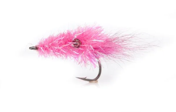 Unique Flies Chenille Rejen Pink Str. 4 Pink