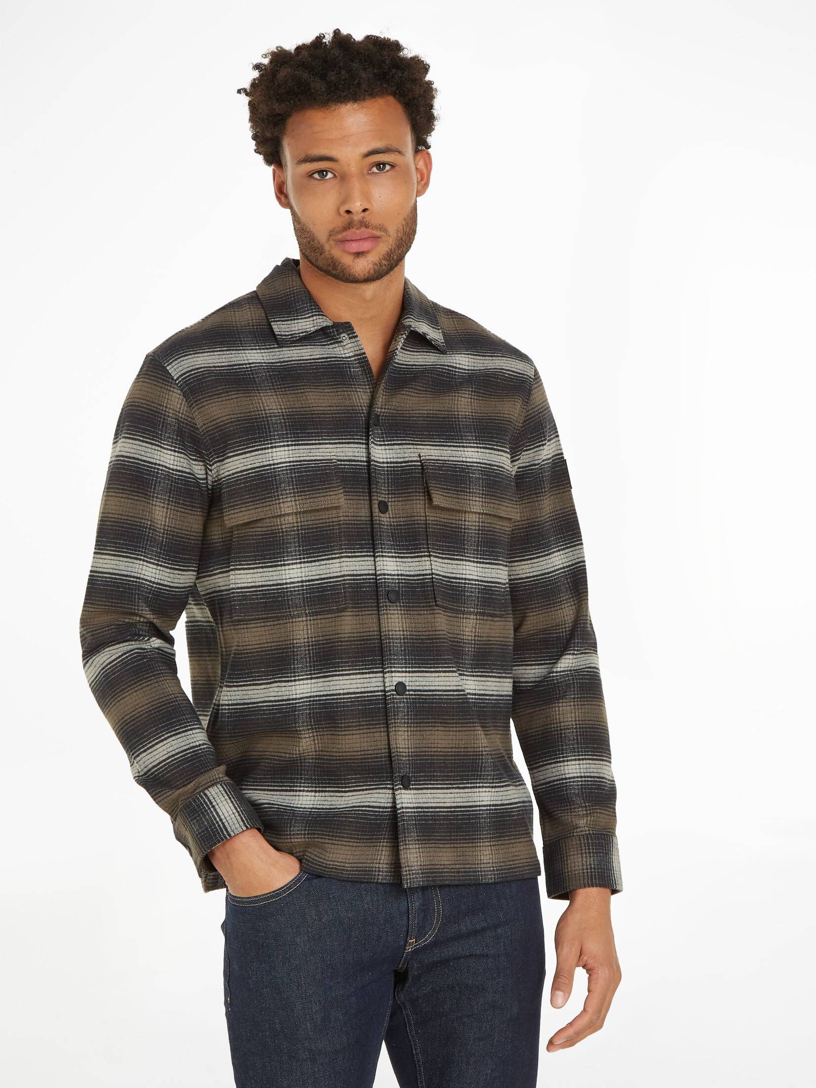 CALVIN KLEIN| Herren Overshirt