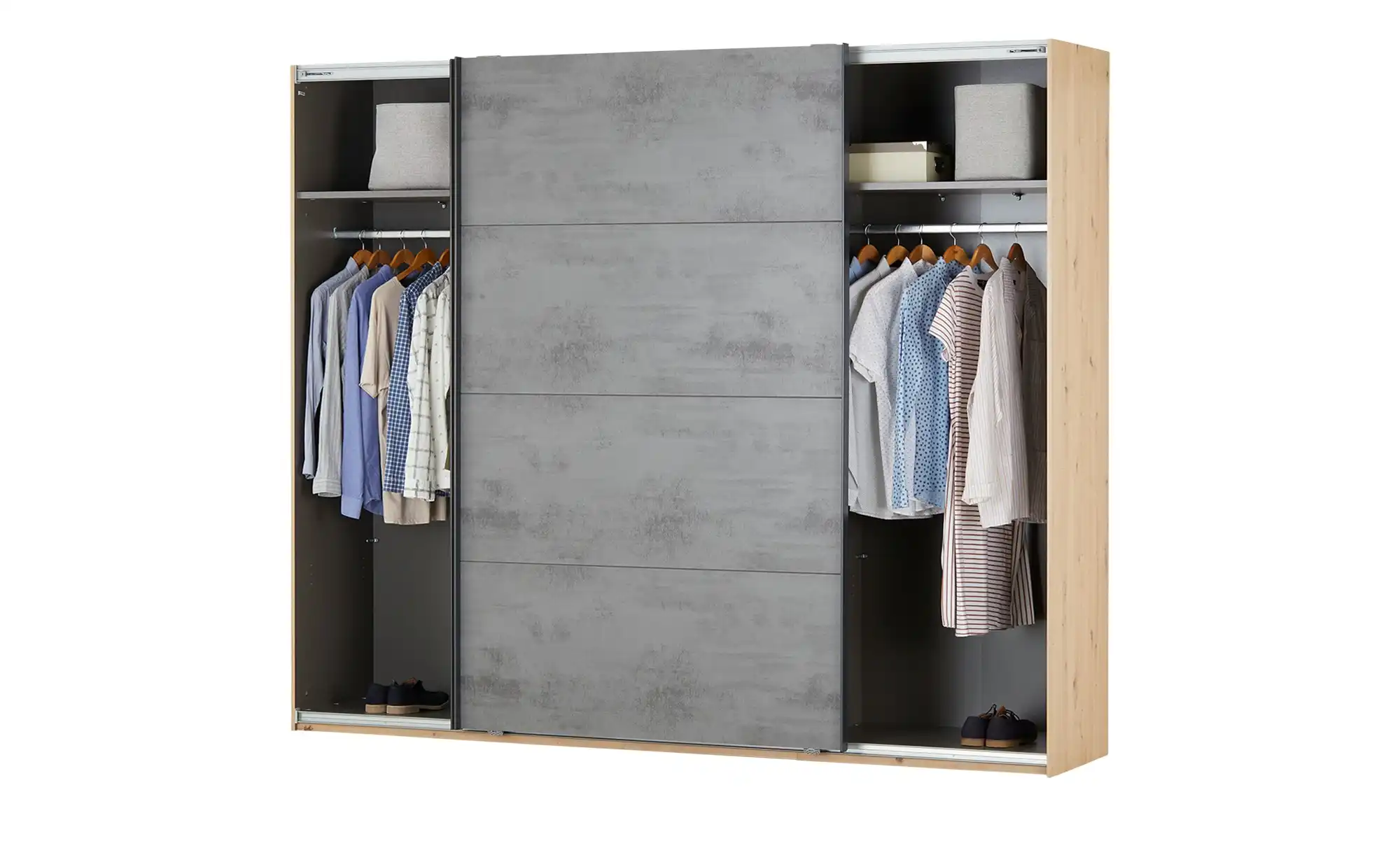 Schwebetürenschrank, 2-türig Corris