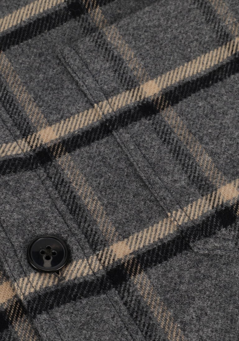 PORTO MILANO grijze porto milano overshirt lissabon