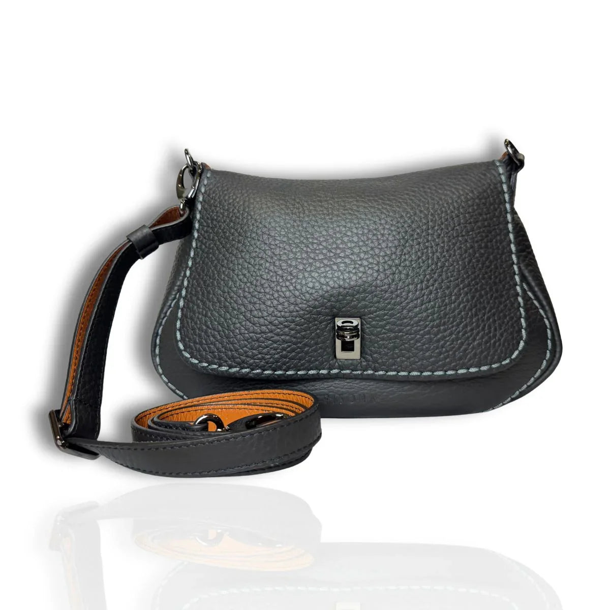 Plinio Visona | 23611 | Leren schoudertas