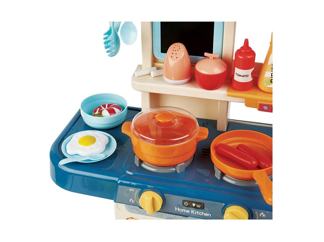 COZINHA COM LUZ SOM E VAPOR ONE TWO FUN 45X18X60CM