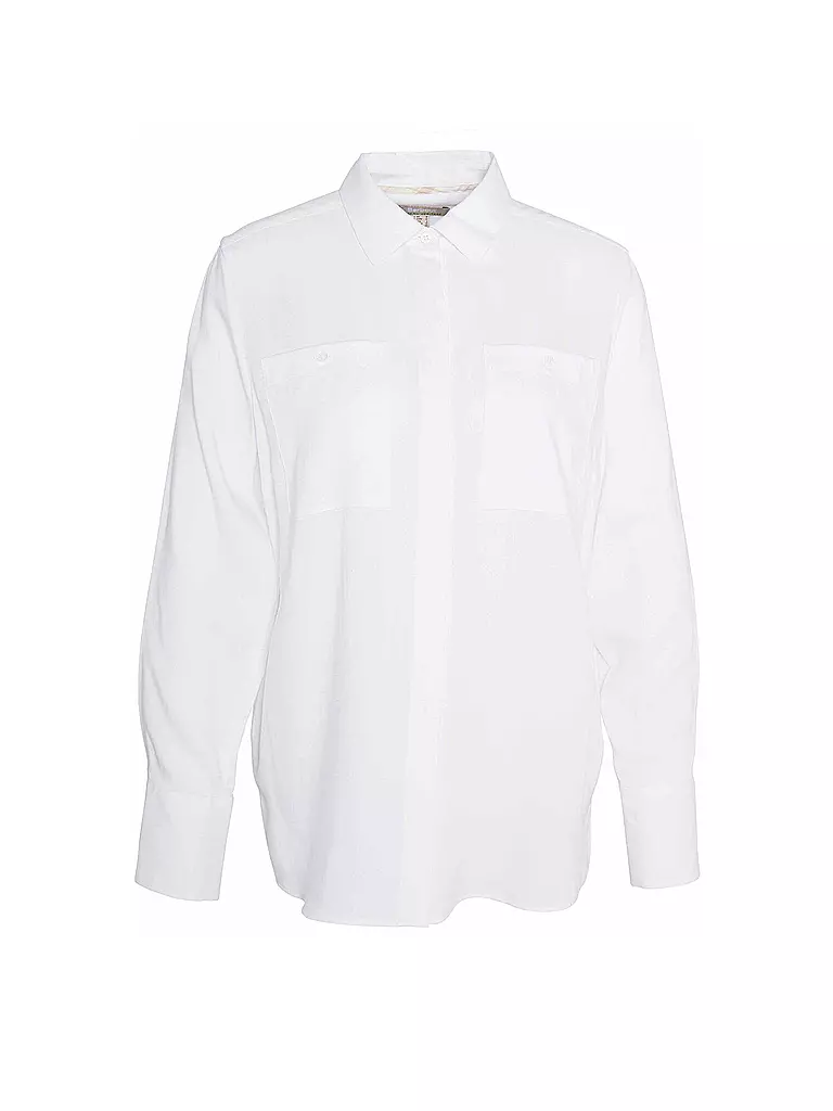 BARBOUR Bluse DEANNA weiss